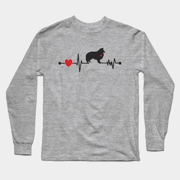 A Collie Is For Life. Long Sleeve T-Shirt by PeppermintClover